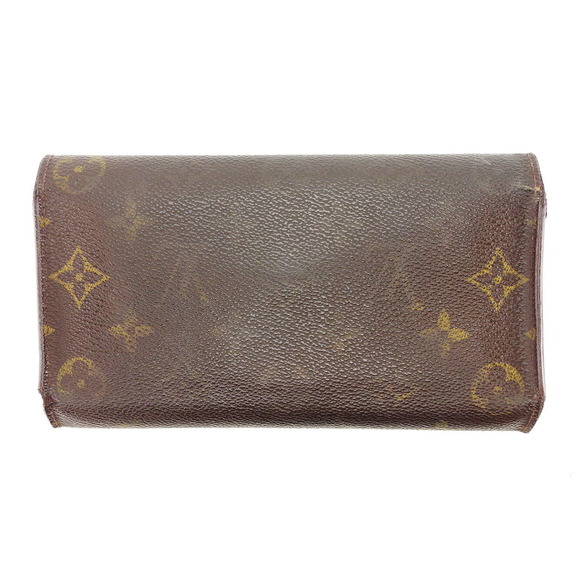 Louis Vuitton Porte Wallet Tresor canvas Tri brown accessory - Picture 1 of 6